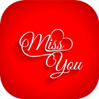 Miss You Stickers icône
