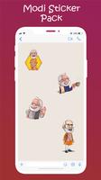 Modi ji Stickers for social media capture d'écran 3