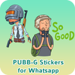 WAStickerApps : Pub-G Stickers For Whatsapp