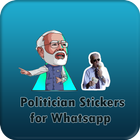 Politician Stickers for social media icône