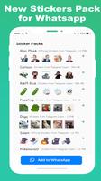 New Stickers Pack App For Whatsapp: New WAStickers Affiche