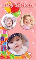 Funny Babies Stickers for WhatsApp 海報
