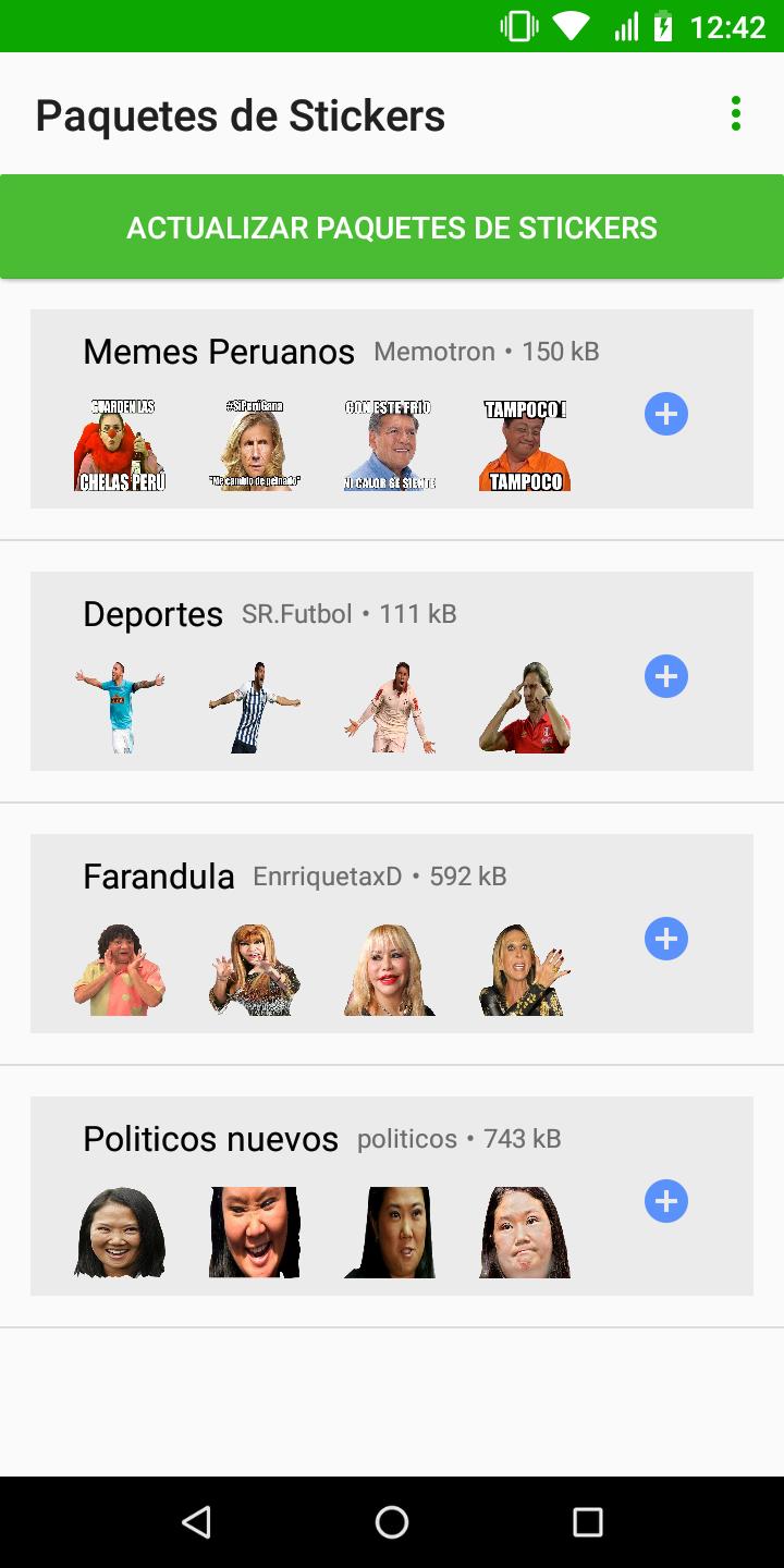 Stickers Peruanos Para Whatsapp Stickers Per For Android Apk