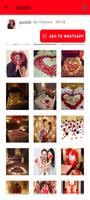 برنامه‌نما stickers romantic for whatsapp عکس از صفحه