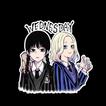 Wednesday Addams Stickers