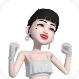 new wastickerapps 3d emoji cute girl stickers