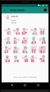 WAStickerApps Couple Love Romance Sticker 截图 6