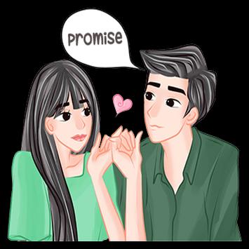 WAStickerApps Couple Love Romance Sticker 截图 11