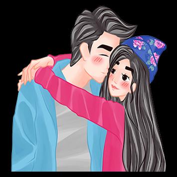 WAStickerApps Couple Love Romance Sticker 截图 12