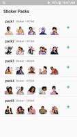 WAStickerApps - Bollywood Stickers For WhatsApp 포스터