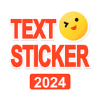 TextSticker 2024 WAStickerApps icône