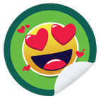 آیکون‌ Love Stickers & Personal Sticker Maker for WA Apps