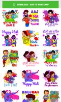 Holi Stickers For WhatsApp - WAStickerApps स्क्रीनशॉट 2