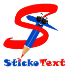 StickoText Pro - Stickers For  图标