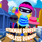 Stickman Surfer Hero আইকন