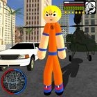 Goku Super Stickman Rope Hero Saiyan Legend Wars icône