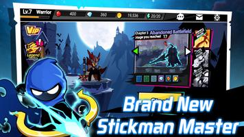 Stickman Master Ⅲ: Idle RPG imagem de tela 1