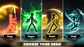بطل العصا ضد الوحش: Idle RPG الملصق