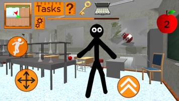 Stickman Neighbor. Teacher Escape تصوير الشاشة 2