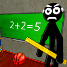 Stickman Neighbor Teacher Escape Zeichen