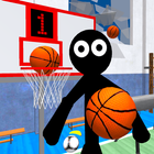 Stickman Neighbor. Basketball Basics Teacher icône