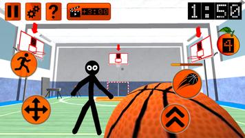 Stickman Neighbor. Basketball Basics Teacher capture d'écran 1
