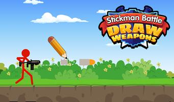 Stickman Battle: Draw Weapons Cartaz