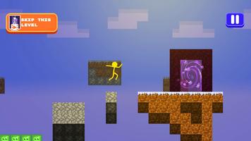 Stick Parkour : Craft Skyland ảnh chụp màn hình 1