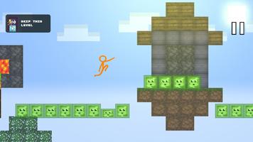 Stick Parkour : Craft Skyland ảnh chụp màn hình 2