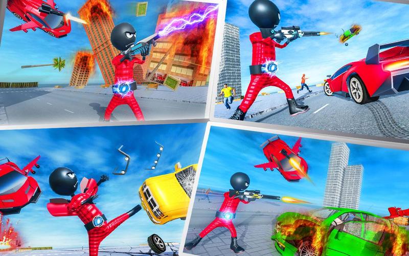 Stickman Car Transformation APK 1.0.1 für Android herunterladen – Die
