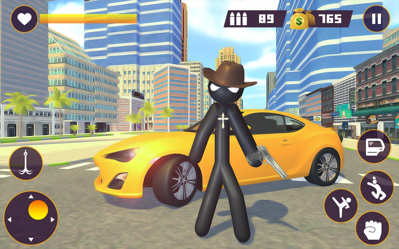 Stickman Criminal Gangster Mafia City For Android Apk Download - welcome to a realistic city roblox