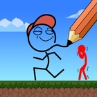 Draw 2 Play -stickman puzzle biểu tượng