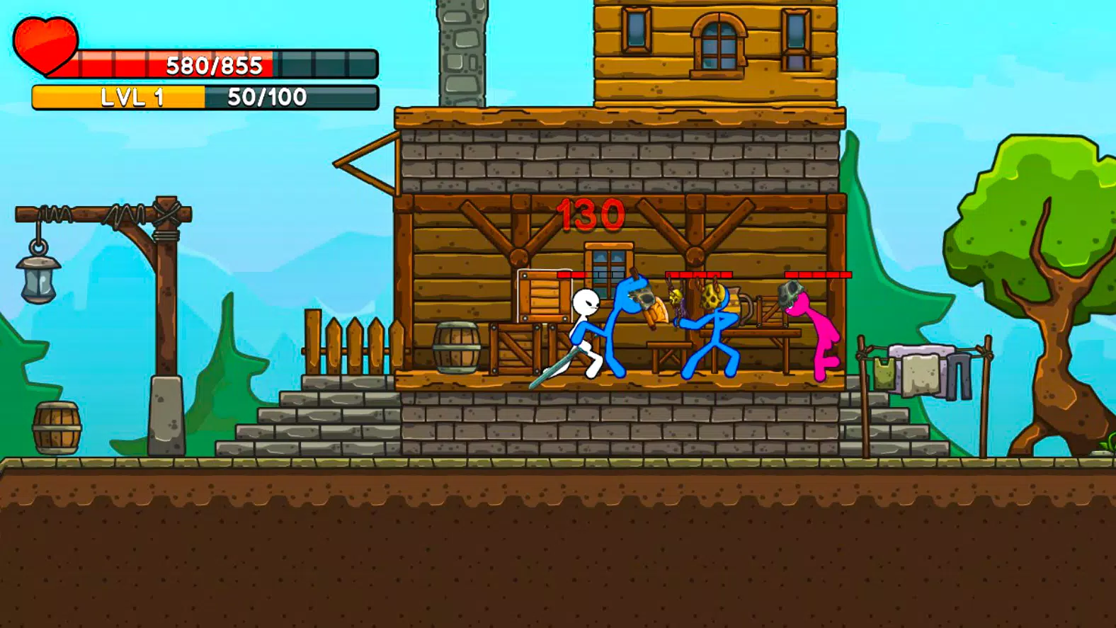 Stream Stickman Fight - Knife Hit Mod APK: A Challenging and Exciting Stick  Fight Game from Inarcao