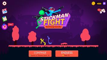 Stickman Fight Battleground Cartaz