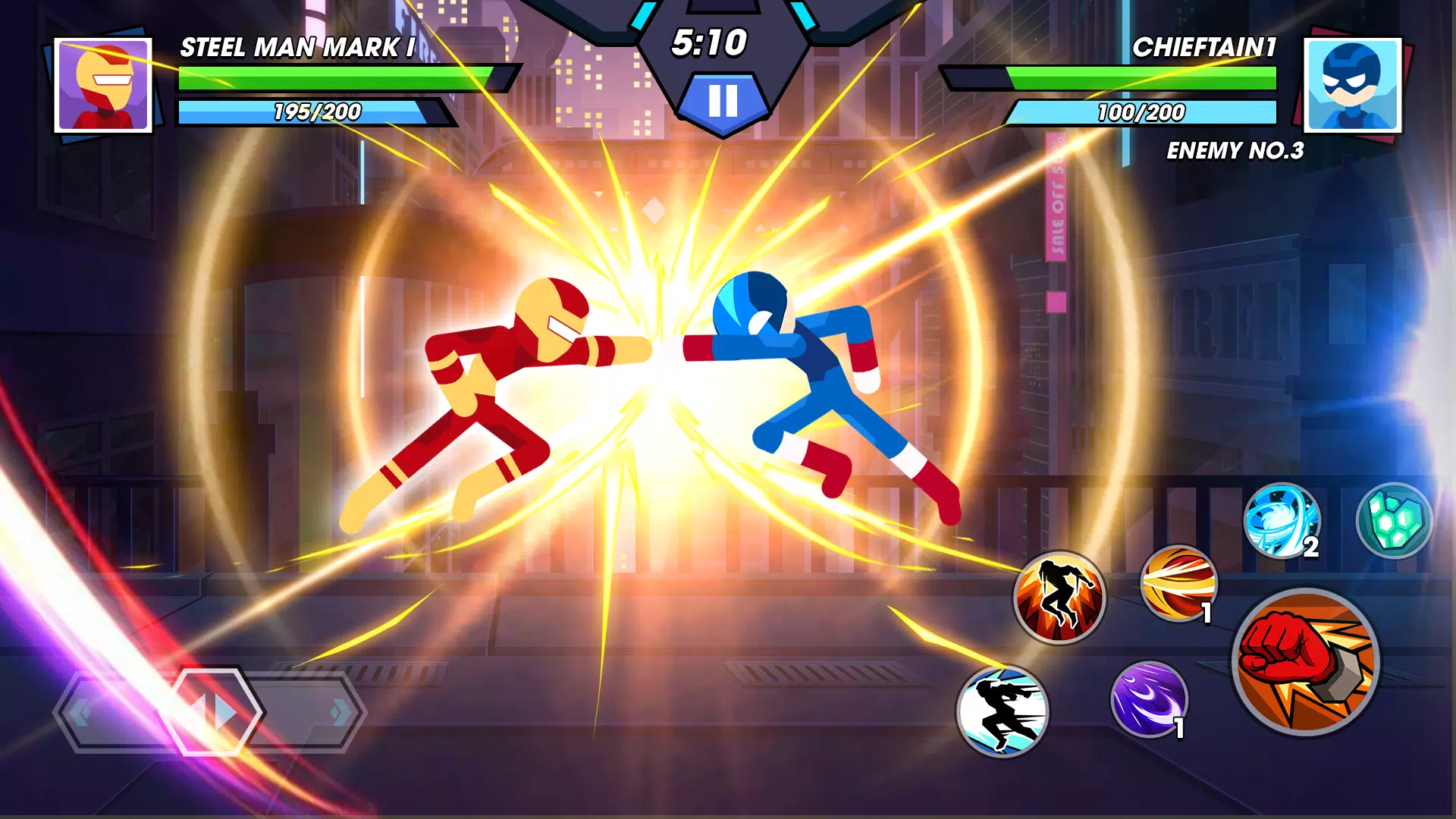 Stickman Hero Fight Clash on the App Store