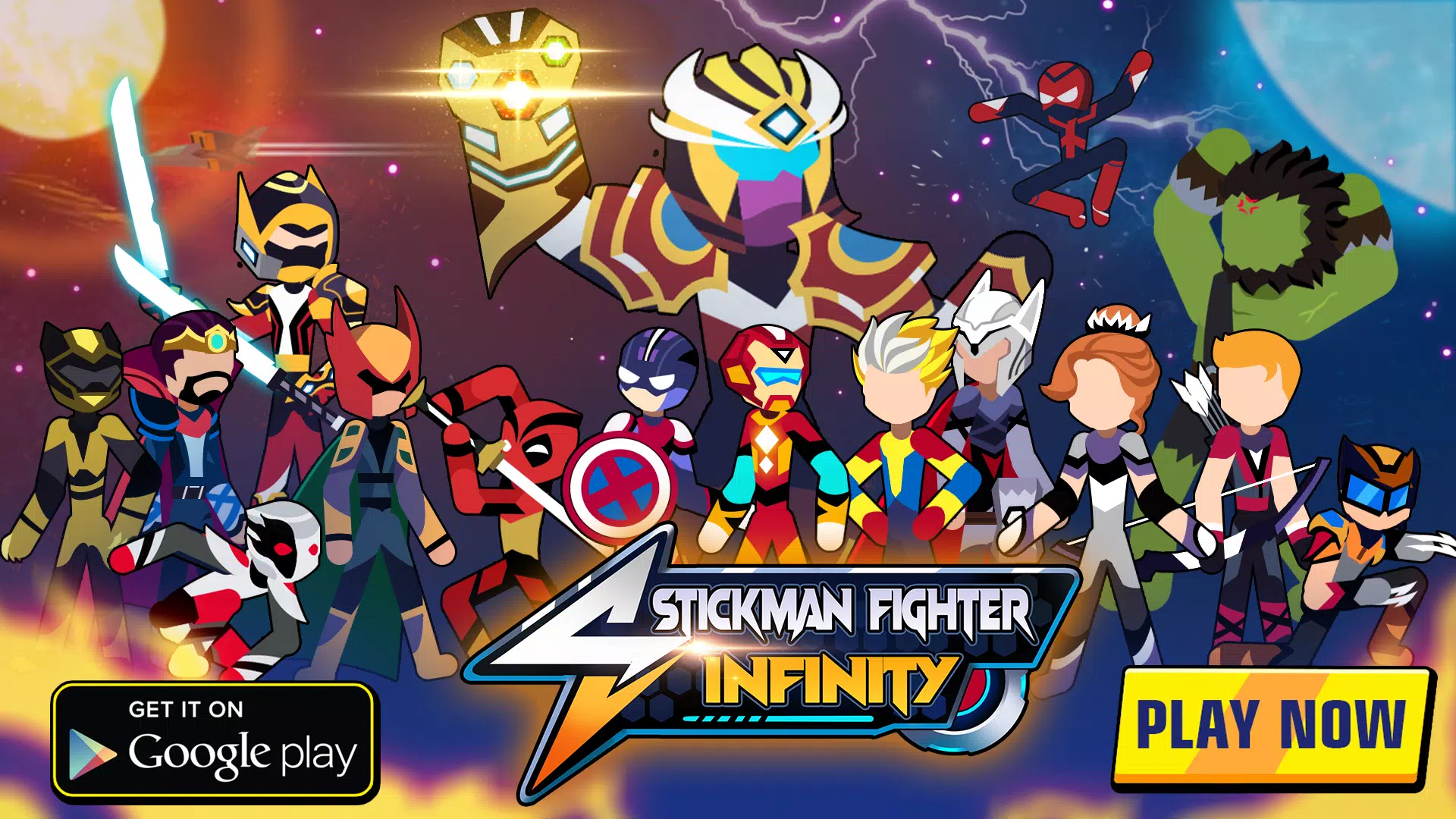 Stickman Fighter Infinity - Super Action Heroes v1.1.8 MOD APK -   - Android & iOS MODs, Mobile Games & Apps