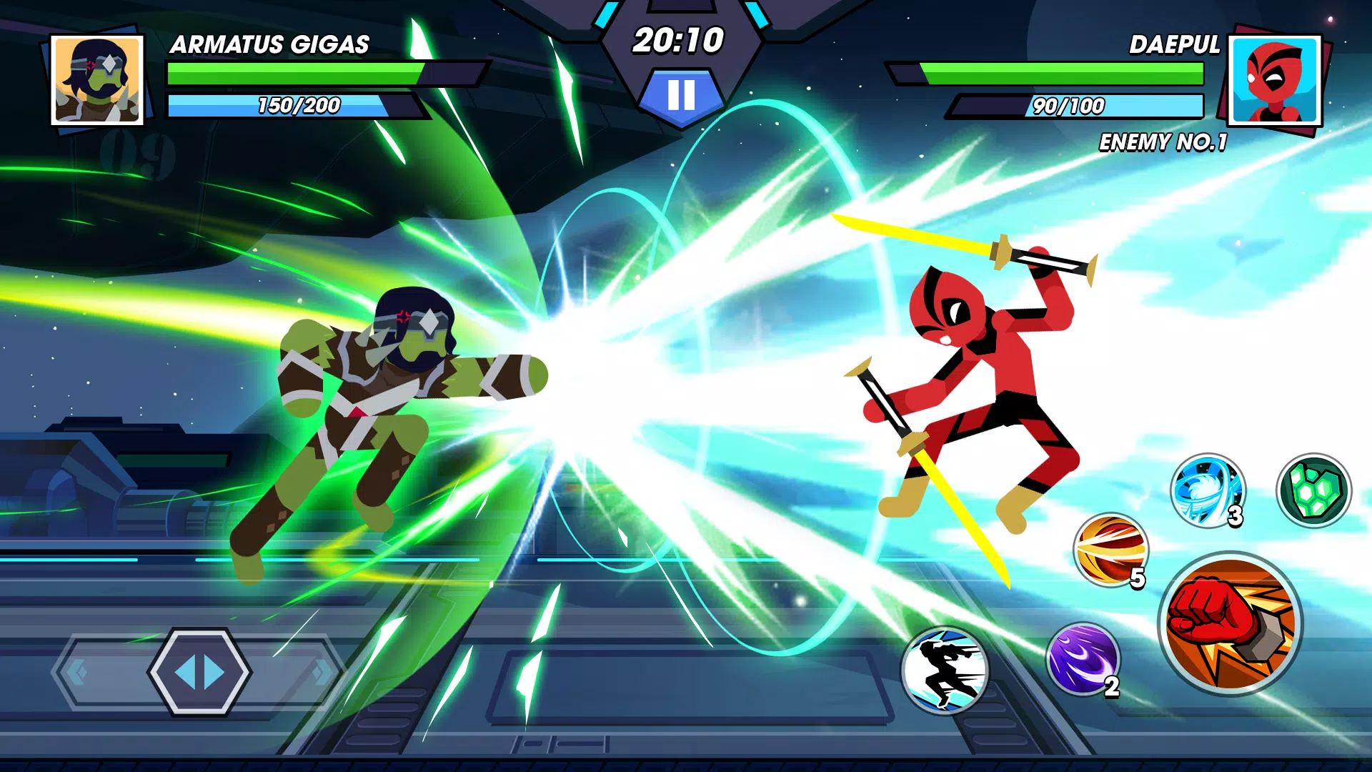 Stickman Fighter Infinity - Super Action Heroes