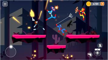 Spider Stick Fight - Stickman Fighting Games স্ক্রিনশট 3