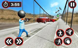 Real Stickman Grand Gangster скриншот 3