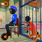 Stickman Grand Prison Escape-Jail Break icône