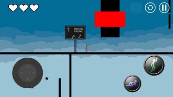 Stickman Jump and Run captura de pantalla 2