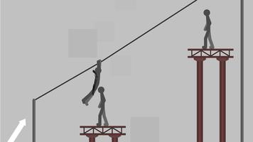 Stickman 5: Permainan Parkour screenshot 1