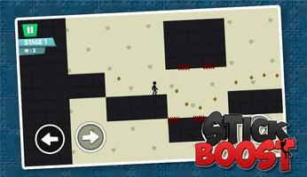 StickMan Boost : Parkour Freedom Platform imagem de tela 1