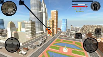 Stickman Killer Rope Hero Vega تصوير الشاشة 1