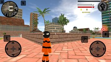 Stickman Killer Rope Hero Vega تصوير الشاشة 2