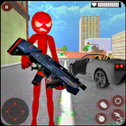 Stickman Monster Rope Hero: Ci icon