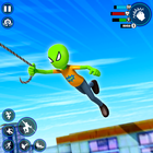 Stickman Rope Hero Gangster -  icon