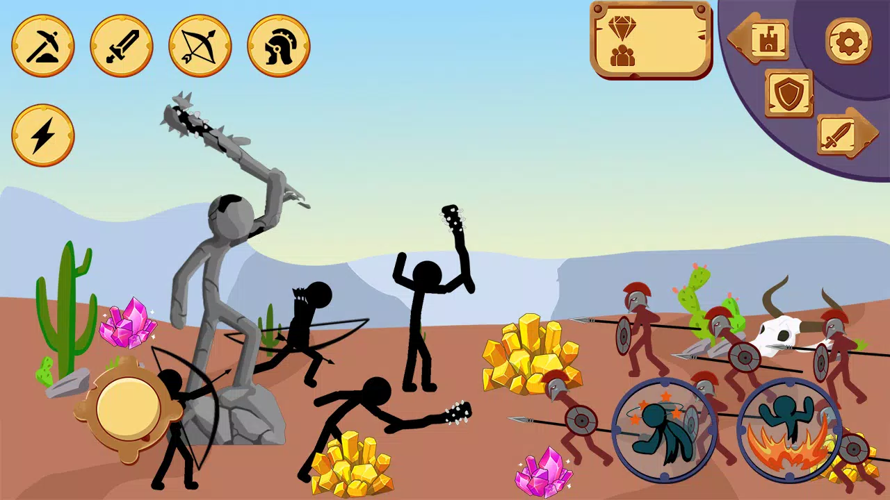 Tải Xuống Apk War Stickman - Stick Battle Games Cho Android