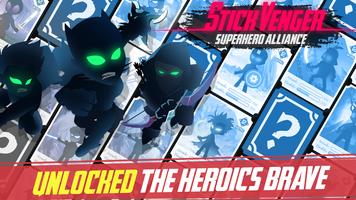 Stickvenger Superhero Alliance الملصق