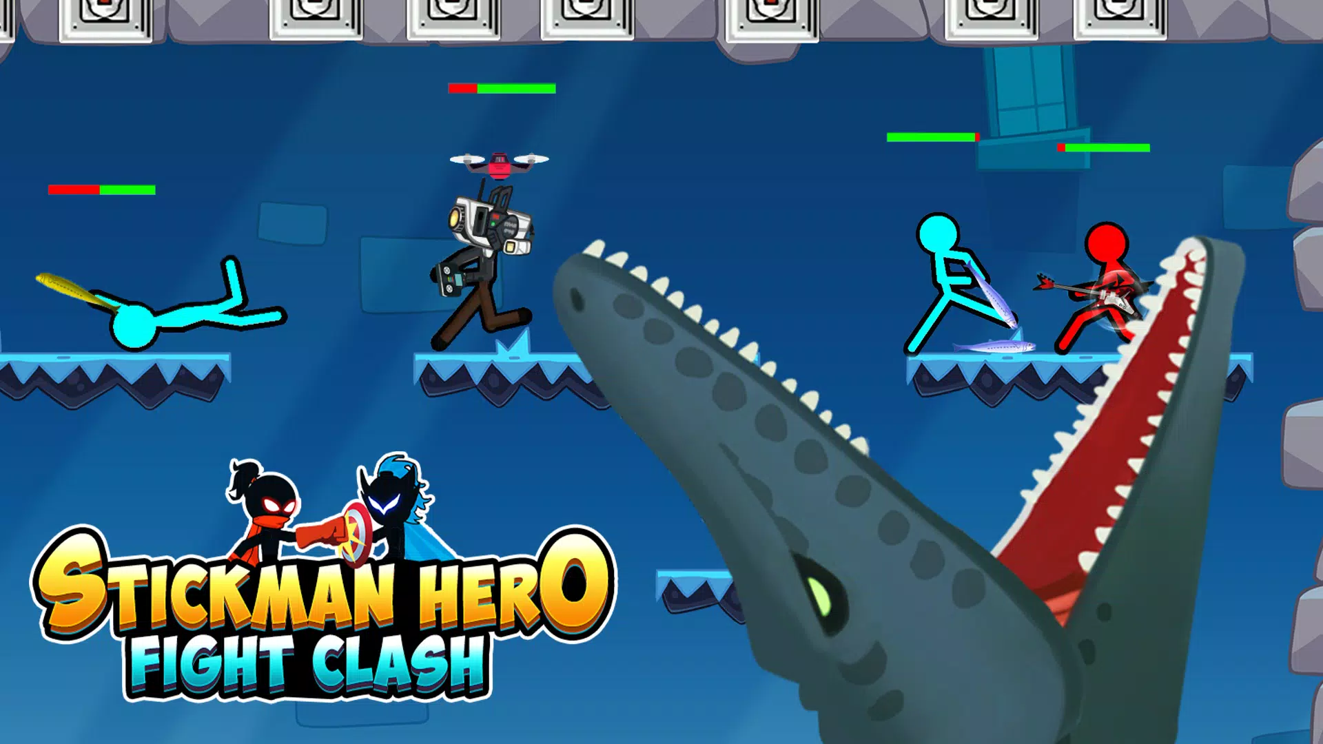 Stickman Hero Fight Clash 7.0.7 APK + Mod [Unlimited money] for Android.